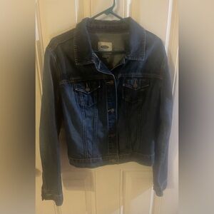 Old Navy Women's Classic Jean Jacket - Dark Blue